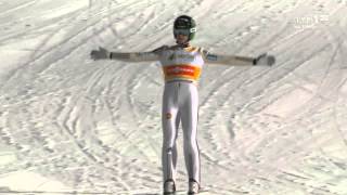 PŚ Vikersund 2015  Peter Prevc 110 m 2nd round [upl. by Affra]