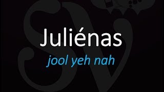 How To Pronounce Juliénas Cru Beaujolais French Wine Pronunciation [upl. by Nalani]