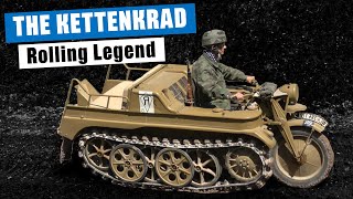 The Kettenkrad Halftrack Motorcycle [upl. by Neahs]