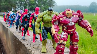 AVENGERS TOYSAction FiguresUnboxingCheap PriceIronmanHulkThor SpidermanToys [upl. by Nnylyak125]