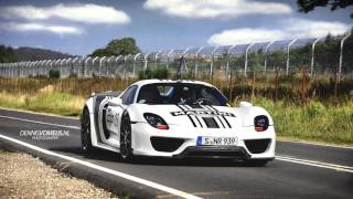 Porsche 918 Spyder Acceleration [upl. by Gentilis]