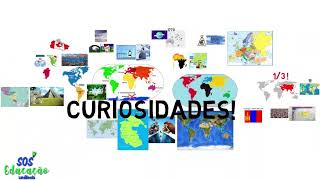 Curiosidades Sobre os Continentes  SOS Geografia [upl. by Ted]