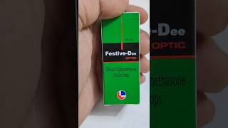 Festive Dee drop  Ofloxacin and dexamethasone Eyeear drops use [upl. by Asenej941]