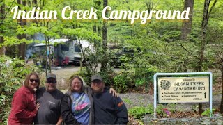 Indian Creek Campground May 2023 with tedandtinasadventures9225 [upl. by Enert83]