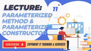 Java Lecture 11 Parameterized Method amp Parameterized Constructor [upl. by Namreg]