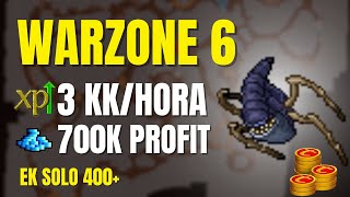 Tibia  Como fazer acesso Warzone 6  EK Hunt Solo [upl. by Melise524]