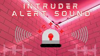 Intruder Alert Sound Effect [upl. by Ellah]