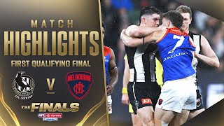 Collingwood v Melbourne  Qualifying Final  2023 Toyota AFL Finals Series [upl. by Entwistle]