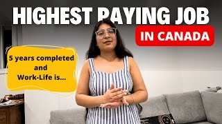 Highest Paying Job in Canada 20242025 Is work life balance in Canada  Simran Bikram vlogs [upl. by Haimorej]