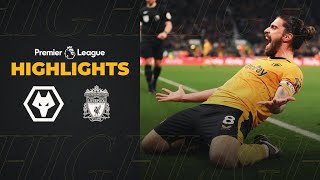 Wolves hit three against Liverpool  Wolves 30 Liverpool highlights [upl. by Yssenhguahs7]