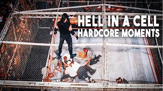 Hell in a Cell Hardcore amp OMG Moments Of All Time [upl. by Flita937]