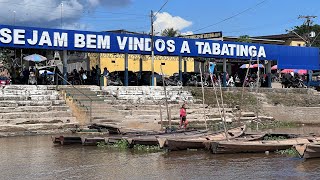 Tabatinga Amazonas river port exploring [upl. by Ardyaf]