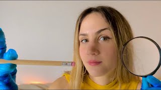 Ti analizzo il viso antistress  ASMR ITA  Face Analysis Roleplay [upl. by Pammi]