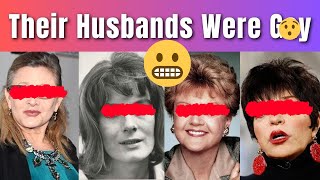 9 Famous Women Who Had No Clue Their Husbands Were Gy [upl. by Heurlin]