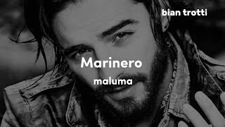 Maluma  Marinero letra [upl. by Notac843]