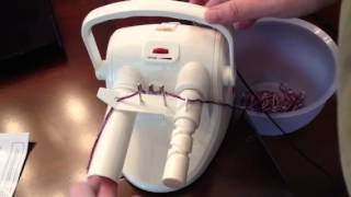 Boye Electric Yarn Ball Winder Demonstration amp Review [upl. by Starlene395]