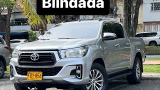 Toyota Hilux 2019 blindada  vende propiedades y autos Medellin [upl. by Euv]