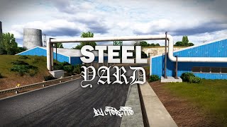 Steel Yard Tandem Track Release Trailer  Assetto Corsa [upl. by Latyrc]