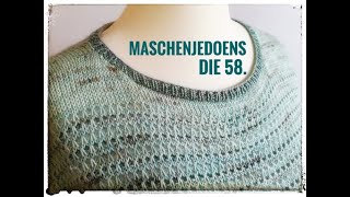 Maschenjedoens die 58 quotneue Designs Strickproben und ein Minikalquot [upl. by Aderb]