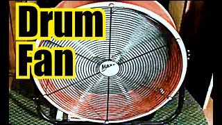 Barrel Fan Noise 10 Hours FAN SLEEP SOUNDS  Drum Fan Sound [upl. by Zohara465]