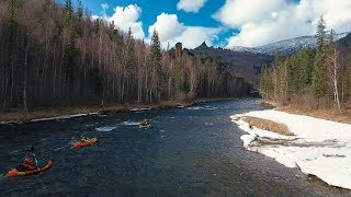 Три сезона реки Мана Packrafting in Siberia [upl. by Orest]