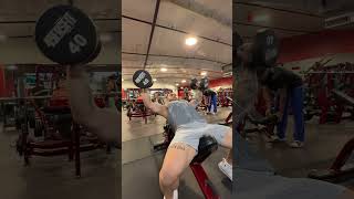 Incline Dumbbell Flys  Form check ✅  Upper chest chestexercises [upl. by Iccir]