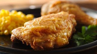 How to Fry Chicken Without Flour or Breadcrumbs  No Brainer [upl. by Colvert]