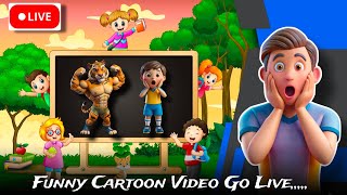 Live Cartoon video funny cartoon video comedy cartoon cartoon animation live [upl. by Alegnat]