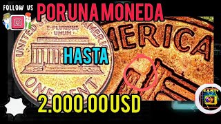 Descubre la moneda de un centavo de usa del 1970 que pagan hasta 2000 USD esta en tus bolsillos [upl. by Neelac]