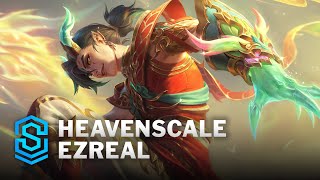 Heavenscale Ezreal Skin Spotlight  League of Legends [upl. by Sophi]