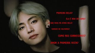 ASMR TAEHYUNG  respondendo perguntas sobre a sn [upl. by Germano381]