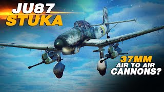 Turning The 37mm Cannons into Air To Air Cannons in the Ju87 Stuka  IL2 Sturmovik Great Battles [upl. by Particia]