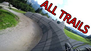 DOWNHILL Bikepark LEOGANG 2020   ALL TRAILS [upl. by Alyosha392]