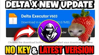 Delta Executor Mobile New Update v603 NO KEY🔑Better Fluxus Executor Mobile amp Codex  delta download [upl. by Lorri398]