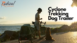 Introducing our Cyclone Trekking Dog Trailer for Your Outdoor Adventures [upl. by Noied300]