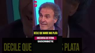 ⚽ ANÉCDOTAS DE FUTBOL Óscar Ruggeri Negro Santos y Hugo Sánchez  Decile que mande más plata [upl. by Etezzil273]