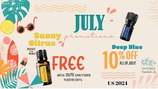 July 2024 doTERRA US Promotions [upl. by Catriona238]