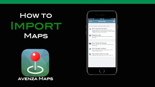 How to Import maps into Avenza Maps Revised [upl. by Nitza]