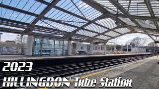 HILLINGDON Tube Station 2023 [upl. by Leitnahs580]