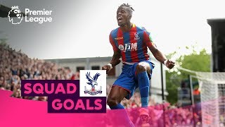 Incredible Crystal Palace Goals  Zaha Milivojevic Townsend  Squad Goals [upl. by Anol]