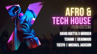 Afro amp Tech House New Remixes of David Guetta Tchami Deadmau5 Tiesto and Michael Jackson [upl. by Leeland95]