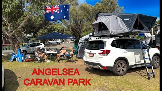 ANGLESEA CARAVAN PARK amp GREAT OCEAN ROADS amp ROOFTOP TENT [upl. by Nuajed]