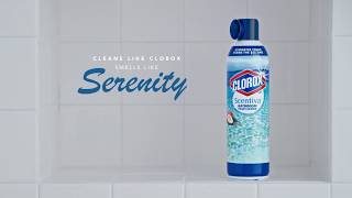 Clorox® Scentiva™ Bathroom Foam Cleaner in Pacific Beach Coconut [upl. by Eenafets]