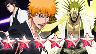 NEW FIERCE BATTLE RESURRECTIONS NEW ICHIGO KENPACHI AND AIZEN RESURRECTIONS Bleach Brave Souls [upl. by Joela558]