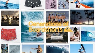 Generations of Boardshorts [upl. by Kerrison]