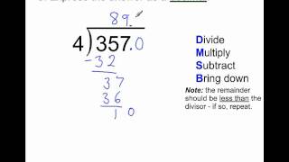 Long Division with Remainders  three ways to handle them [upl. by Yong206]