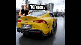 Спортивный выхлоп на Toyota Supra 3 литра 2019 года [upl. by Malanie]