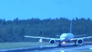 Thai Airways Boeing 77W Take off Arlanda [upl. by Nhtanhoj]