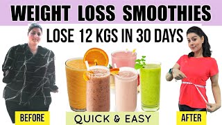 5 Healthy Breakfast Smoothies For Weight Loss  Easy Smoothie Recipes  Best Healthy Smoothies [upl. by Saretta]