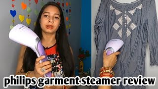 Philips SteamampGo Handheld Garment Steamer Gc36030  Demo amp Review हिंदी  home lifestyle [upl. by Blythe]